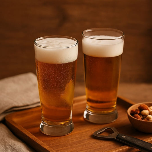 Jogo de 6 Copos Brasilia para Cerveja em Vidro 350ml