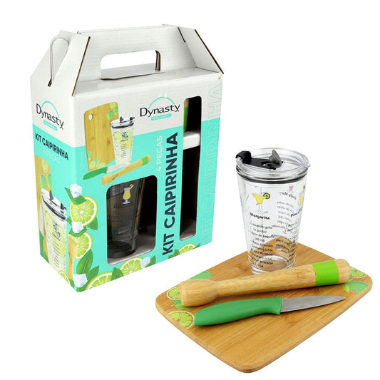 Kit Caipirinha Tropical - 4 Peças