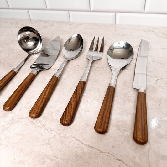 Conjunto Elegance de Utensílios de Servir em Inox