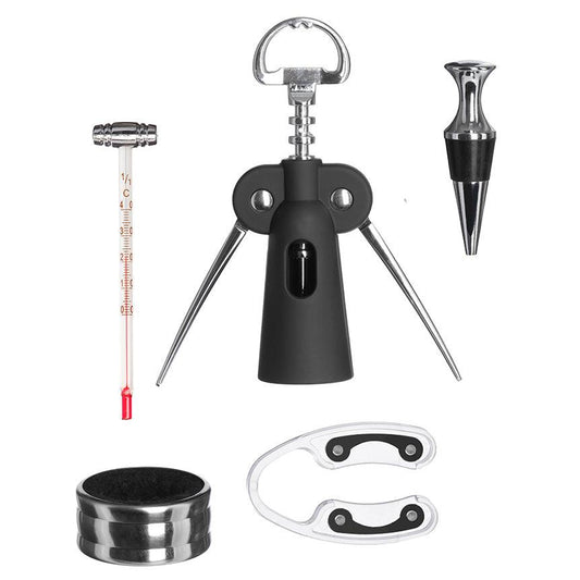 Kit para Vinho Sommelier 5 Peças