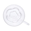 Xícara de Parede Dupla de Vidro Borossilicato Hibisco 75ml