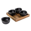 Petisqueira Quadrupla Black