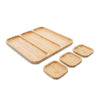 Petisqueira Natural em Bambu 32cm