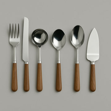 Conjunto Elegance de Utensílios de Servir em Inox