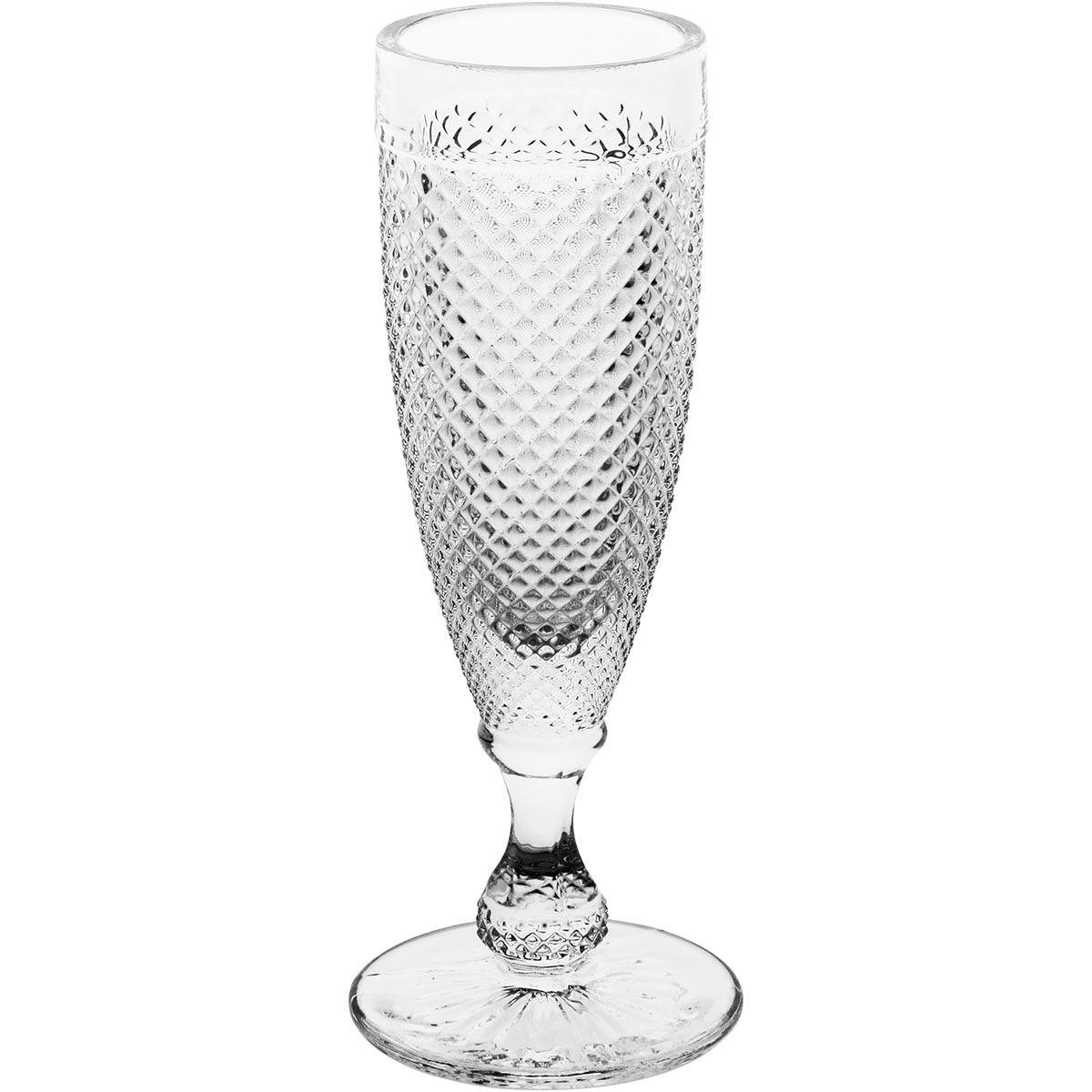 Taça Imperial de Champanhe em Vidro - 1 UN - Tout Decora