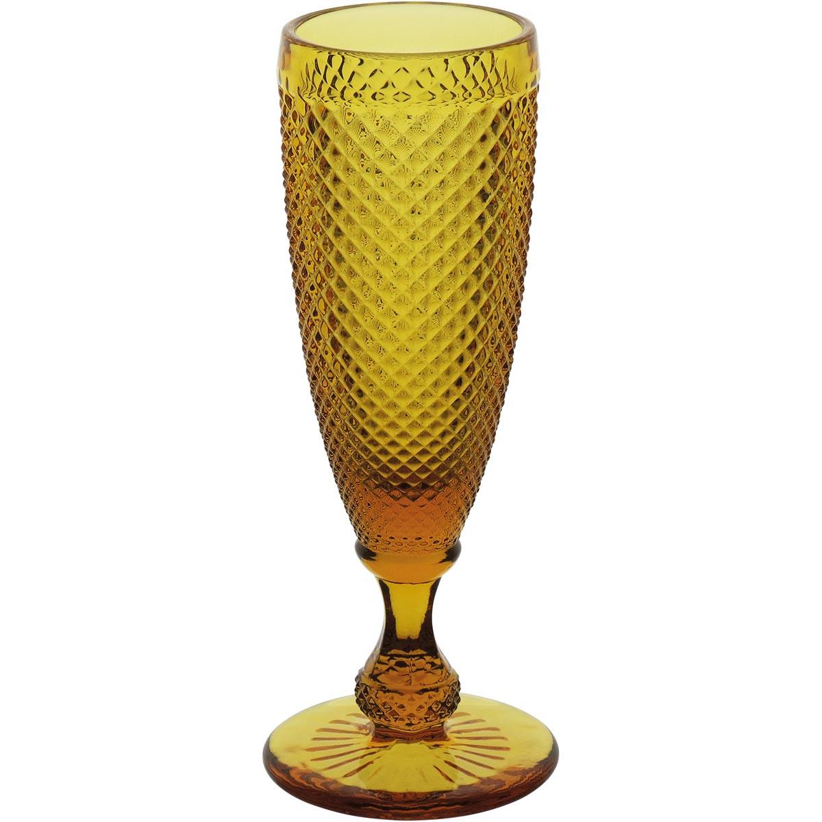 Taça Imperial de Champanhe em Vidro - 1 UN - Tout Decora